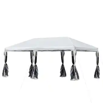 Netto Marken-Discount Outsunny Pavillion Stahl, Oxford-Gewebe Angebot