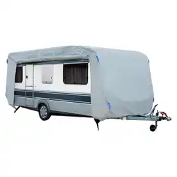 Netto Marken-Discount GreenYard Abdeckplane für Wohnwagen oder Wohnmobile Größe XL 670 x 250 x 220 cm Angebot