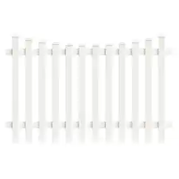 Netto Marken-Discount Zaunfeld Unterbogen 185,0cm x 180cm in Weiß Angebot