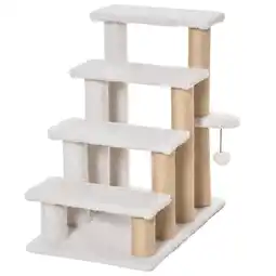 Netto Marken-Discount PawHut Katzentreppe Spanplatte, Jute Angebot