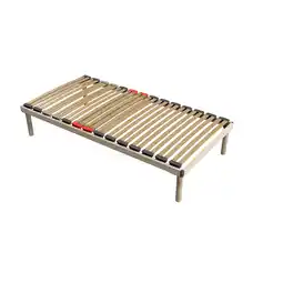 Netto Marken-Discount Coemo Hochwertiges Bettgestell mit Lattenrost DORADO 100 x 200 cm Massivholz Buche Angebot