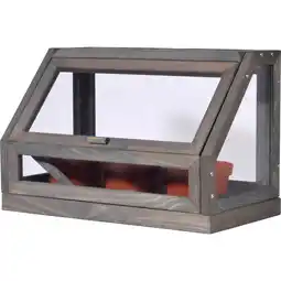 Netto Marken-Discount dobar Mini-Gewächshaus für Jungpflanzen und Kräuter inkl. Töpfe ca. 38 x 20 x 24,5 cm Angebot