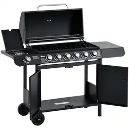 Netto Marken-Discount Outsunny Gasgrill Metall Angebot