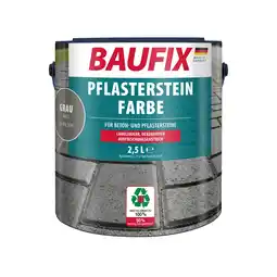 Netto Marken-Discount BAUFIX Pflasterstein Farbe grau matt, 2.5 Liter, Beton- und Bodenfarbe Angebot