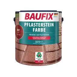 Netto Marken-Discount BAUFIX Pflasterstein Farbe rot, 2,5 Liter Angebot