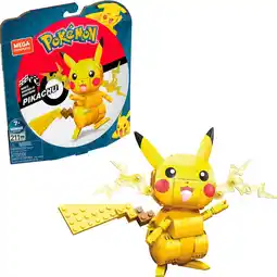 Netto Marken-Discount MegaBloks Konstruktionsspielzeug MEGA Pokémon Bauspielzeugset Pikachu mit 1 Actionfigur für Kinder Angebot