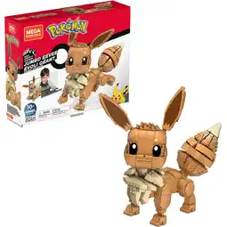 Netto Marken-Discount MegaBloks Konstruktionsspielzeug MEGA Pokémon Jumbo Evoli Angebot