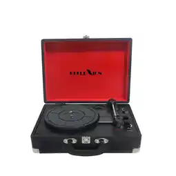 Netto Marken-Discount Reflexion Plattenspieler im Kunstlederkoffer mit Bluetooth und Encoding Angebot