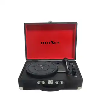 Netto Marken-Discount Reflexion Plattenspieler im Kunstlederkoffer mit Bluetooth und Encoding Angebot