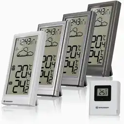 Netto Marken-Discount BRESSER Meteo Temp Wetterstation Farbe: weiss Angebot