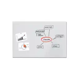 Netto Marken-Discount SIGEL GL520 Glas Whiteboard Artverum 150x100cm weiß matt Magnettafel Angebot