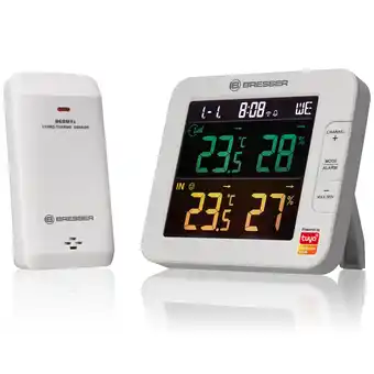Netto Marken-Discount BRESSER Smart Home 7-Kanal Tuya Thermo-Hygrometer Angebot