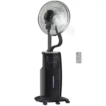 Netto Marken-Discount HOMCOM Standventilator Stahl, ABS/AS/PE-Kunststoff Angebot