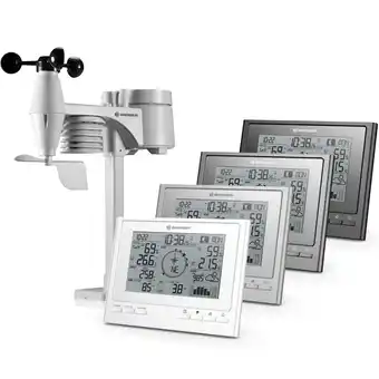 Netto Marken-Discount BRESSER 7-in-1 Exclusive ClimateScout Funk-Wetterstation Farbe: schwarz Angebot