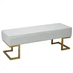 Netto Marken-Discount HOMCOM Sitzbank Kunstleder, Schaumstoff, Metall Angebot