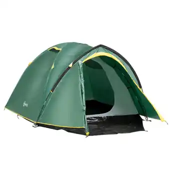 Netto Marken-Discount Outsunny Kuppelzelt Polyester, PE, B3 Mesh-Gewebe, Glasfaser Angebot