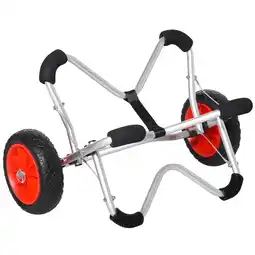 Netto Marken-Discount HOMCOM Kajakwagen Aluminum, PU Angebot