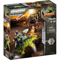 Netto Marken-Discount PLAYMOBIL Konstruktionsspielzeug Dino Rise Saichania: Abwehr des Kampfläufers Angebot