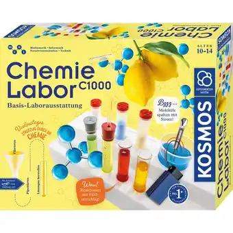 Netto Marken-Discount Kosmos Experimentierkasten Chemielabor C1000 Angebot