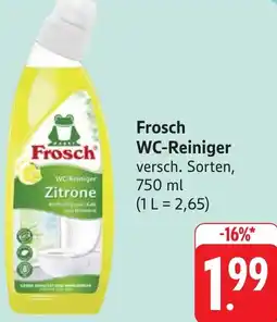 Gebauer's Frosch WC-Reiniger Angebot