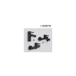 Netto Marken-Discount SCHÜTTE Duscharmatur DENVER, Wasserhahn Bad Schwarz matt Angebot