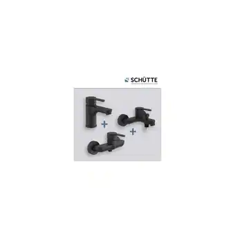 Netto Marken-Discount SCHÜTTE Duscharmatur DENVER, Wasserhahn Bad Schwarz matt Angebot