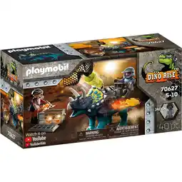Netto Marken-Discount PLAYMOBIL Konstruktionsspielzeug Dino Rise Triceratops: Randale um die legendären Steine Angebot