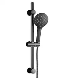 Netto Marken-Discount SCHÜTTE Duschset RAVEN,Duschsystem ohne Armatur, Schwarz matt Angebot