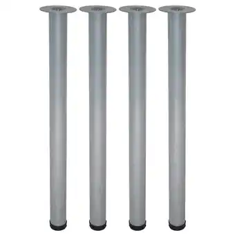 Netto Marken-Discount Element System Tischbeine 4er-Set TOSKANA Tischbeine Tischgestell Ø60 Stahloptik Angebot