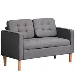 Netto Marken-Discount HOMCOM 2 Sitzer Sofa Polyester, Schaumstoff Angebot