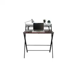 Netto Marken-Discount hjh OFFICE Klappschreibtisch EASY CLAP Melaminharzbeschichtete Spanplatte, Metall Angebot
