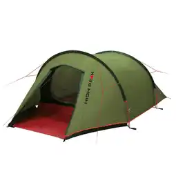 Netto Marken-Discount HIGH PEAK Tunnelzelt Kite 3 LW Personen Fahrrad Zelt Camping Trekking Vorraum Angebot