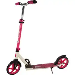 Netto Marken-Discount Best Sporting Scooter 205er Rolle, aus Aluminium, klappbarer Kinder-Tretroller, pink/weiß Angebot