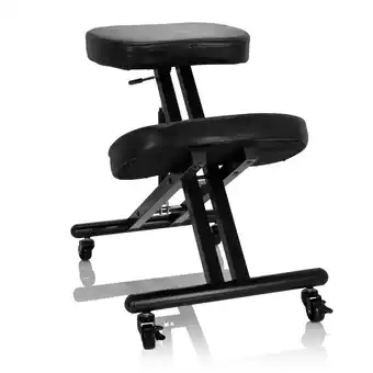 Netto Marken-Discount hjh OFFICE Kniehocker ORTHONI Kunstleder ohne Armlehnen Angebot