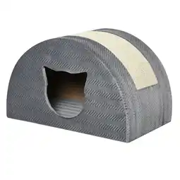 Netto Marken-Discount PawHut Katzenhöhle E1 Klasse Spanplatte, Plüsch, Sisal Angebot