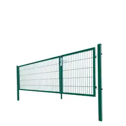 Netto Marken-Discount HOME DELUXE Doppelflügel Gartentor ADITUS grün 100 x 350 cm Angebot