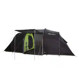 Netto Marken-Discount HIGH PEAK Tunnelzelt Tauris 4 Personen Camping Gruppen Zelt Familienzelt Vorraum Angebot