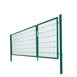Netto Marken-Discount HOME DELUXE Doppelflügel Gartentor ADITUS grün 140 x 350 cm Angebot