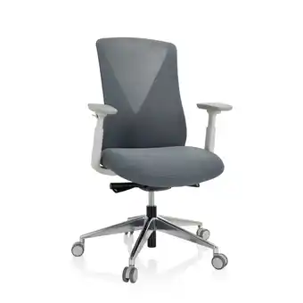 Netto Marken-Discount hjh OFFICE Profi Bürostuhl PAPIL PRO Stoff/Netzstoff mit Armlehnen (höhenverstellbar) Angebot