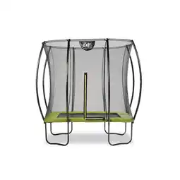 Netto Marken-Discount EXIT Silhouette Rechteckig 153x214cm (5x7ft) + Sicherheitsnetz Lime Grün Angebot