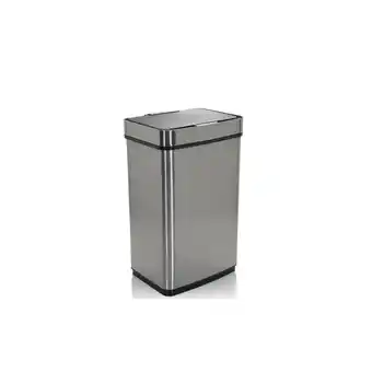 Netto Marken-Discount hjh OFFICE Sensor-Mülleimer CLEAN IV Edelstahl, Kunststoff Angebot