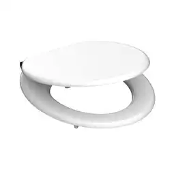Netto Marken-Discount SCHÜTTE WC-Sitz mit MDF Holzkern und Absenkautomatik, Weiß Angebot