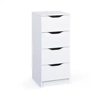 Netto Marken-Discount Inter Link Kommode Westphalen 4 Schubladen - Weiss Angebot
