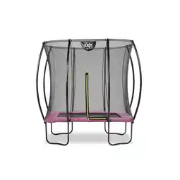 Netto Marken-Discount EXIT Silhouette Rechteckig 153x214cm (5x7ft) + Sicherheitsnetz Rosa Angebot