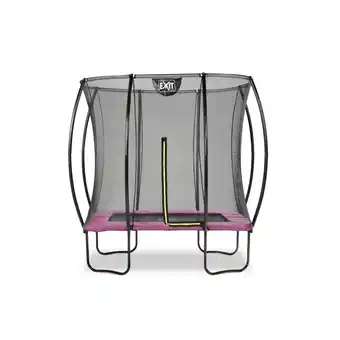 Netto Marken-Discount EXIT Silhouette Rechteckig 153x214cm (5x7ft) + Sicherheitsnetz Rosa Angebot