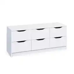 Netto Marken-Discount Inter Link Kommode Westphalen 6 Schubladen - Weiss Angebot