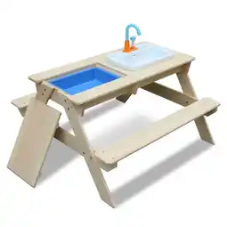Netto Marken-Discount Coemo Kindersitzgruppe und Matschtisch Robin mit Waschbecken Angebot