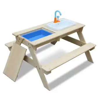 Netto Marken-Discount Coemo Kindersitzgruppe und Matschtisch Robin mit Waschbecken Angebot
