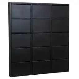 Netto Marken-Discount Schuhschrank Pisa 15 Klappen (B)150 x (H)172,5 x (T)16cm Angebot