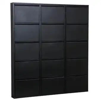 Netto Marken-Discount Schuhschrank Pisa 15 Klappen (B)150 x (H)172,5 x (T)16cm Angebot